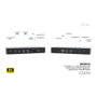 I-Tec TB5 Triple Display Docking Station 2xTB5 1xDP 1x2.5GLAN 1xM.2 6xUSB SD+TF Lector PD 140W 8K Negro