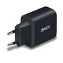 Lindy 73426 Cargador USB-C GaN 65W PD 3.0 Carga Rápida Universal, Negro