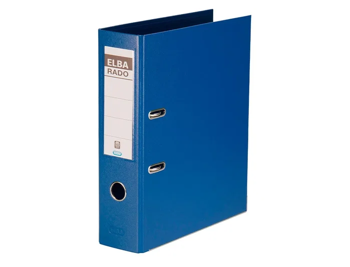 Elba Archivador de Palanca DIN A4 Azul 80 mm