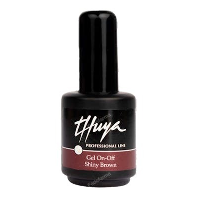 Thuya Gel On-Off Shiny Brown 14ml Thuya Gel On-Off Shiny Brown 14ml