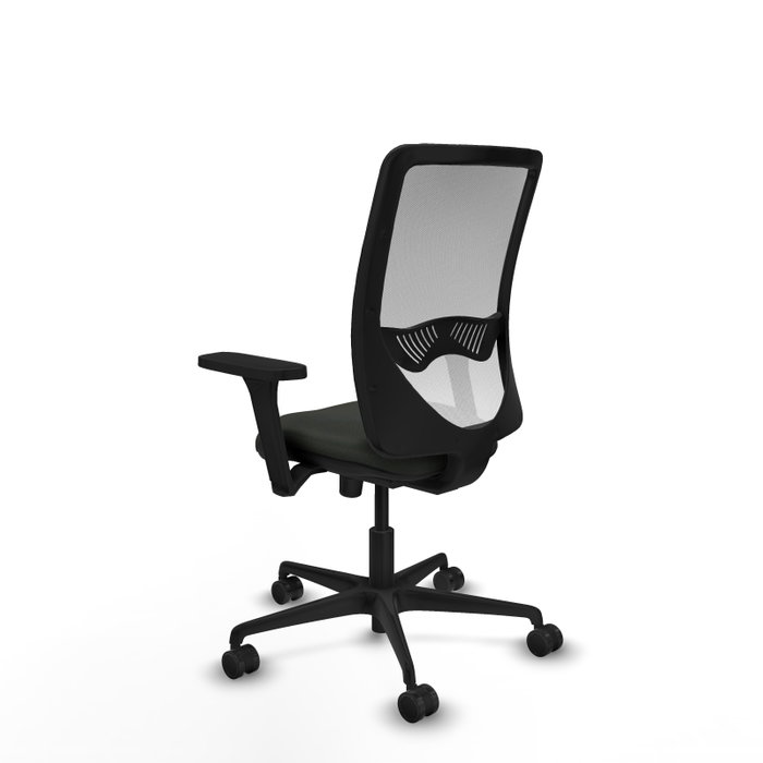 PIQUERAS Y CRESPO Silla de oficina Zulema con Mecanismo Sincro, Negro y Blanco PIQUERAS Y CRESPO Silla de oficina Zulema con Mecanismo Sincro, Negro y Blanco