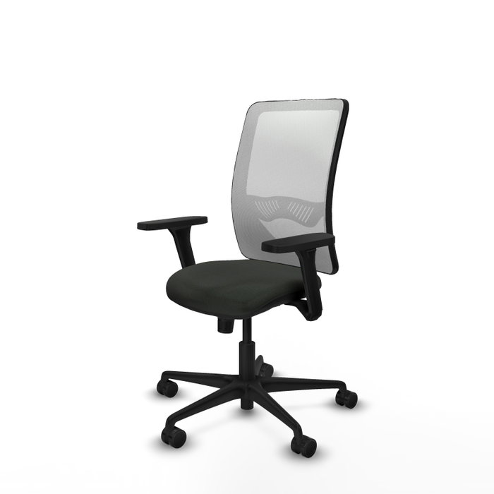 PIQUERAS Y CRESPO Silla de oficina Zulema con Mecanismo Sincro, Negro y Blanco PIQUERAS Y CRESPO Silla de oficina Zulema con Mecanismo Sincro, Negro y Blanco