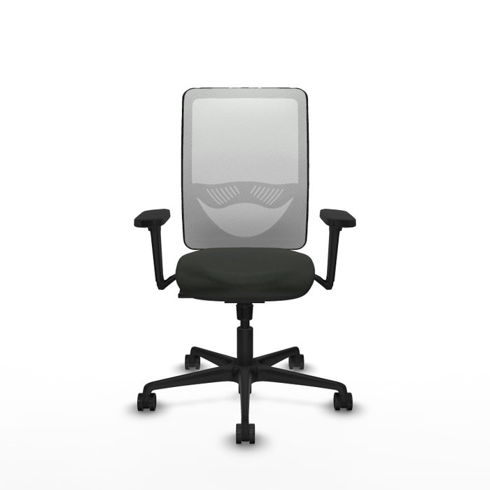 PIQUERAS Y CRESPO Silla de oficina Zulema con Mecanismo Sincro, Negro y Blanco PIQUERAS Y CRESPO Silla de oficina Zulema con Mecanismo Sincro, Negro y Blanco