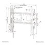 Neomounts Soporte de Pared para Televisor de Gran Peso