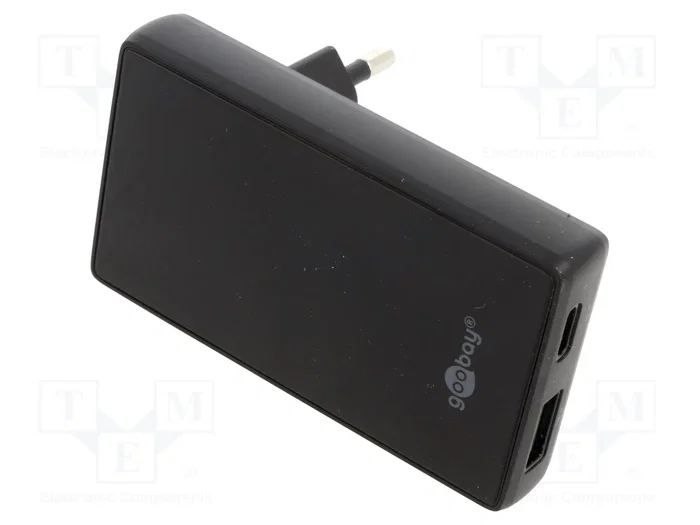 GOOBAY Cargador de red 65W con USB-A y USB-C Power Delivery GOOBAY Cargador de red 65W con USB-A y USB-C Power Delivery
