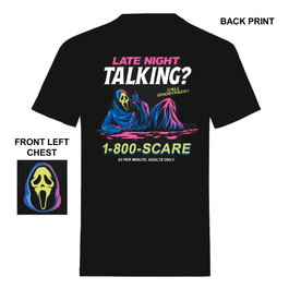 Indiego Scream Camiseta Ghost Face Late Night Talking talla S