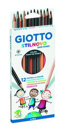 Lapices De Colores Giotto Stilnovo Skin Tones Estuche De 12