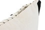 DKD Home Decor Cojin Shabby Naturechic23 Blanco Negro 50 x 30 x 15 cm