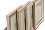 DKD Home Decor Set de 4 Marcos de Fotos 17x22 cm Surtidos Natural