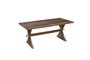 DKD Home Decor Mesa de Comedor de Madera Reciclada 180x90x78 Natural