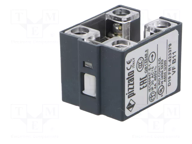 PIZZATO ELETTRICA Bloque de contacto NC x2 10A