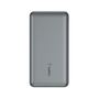 Belkin BPB011BTGY Power Bank 10000 mAh con 2 USB-A y 1 USB-C, Gris