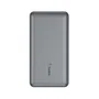Belkin BoostCharge 10000 mAh Power Bank 15W, Color Gris, Carga Rápida, 3 Puertos (USB-C y USB-A), Cable Incluido