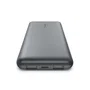 Belkin BoostCharge 10000 mAh Power Bank 15W, Color Gris, Carga Rápida, 3 Puertos (USB-C y USB-A), Cable Incluido