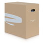 Ubiquiti Networks Cable UACC-Cable-C6A-CMP Categoria 6a (Cat6a) LSZH 305 Metros - Blanco, Conductor Sólido de Cobre