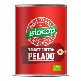 BIOCOP Tomate Entero Pelado 380Gr