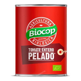 BIOCOP Tomate Entero Pelado 380Gr