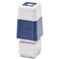 Brother Montura De Sello Azul 12 mm x 12 mm (Set de 6) (Set de 6)