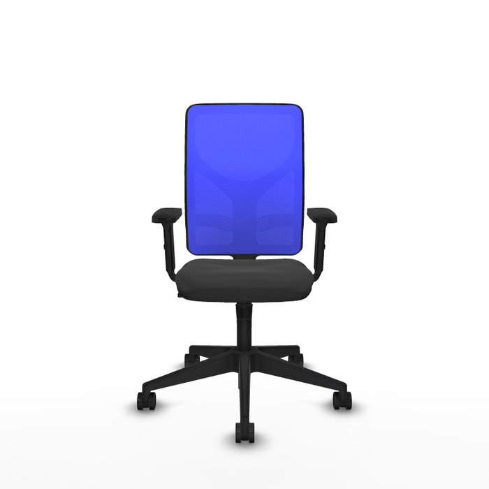 PIQUERAS Y CRESPO Silla de oficina Motilla con mecanismo Sincro, Gris oscuro y Azul PIQUERAS Y CRESPO Silla de oficina Motilla con mecanismo Sincro, Gris oscuro y Azul
