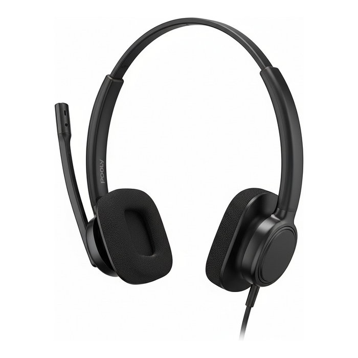 Poly HP Mission 425 Classic Auriculares con Cable USB Negro Poly HP Mission 425 Classic Auriculares con Cable USB Negro