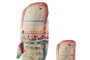 DKD Home Decor Set de 3 Esculturas de Pared de Metal con Diseño de Ballena
