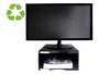 Archivo 2000 Soporte para Monitor Poliester 100% Reciclado Compartimento A4 y Folio Negro 360x300x145 mm