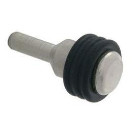 ITALIANA FERRAMENTA Soporte Estante Or D3-10 L20 Niquel Con Goma - Set de 100