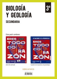 EDELVIVES Proyecto: FanFest. Biología y Geología 3 Secundaria [Valencia]. Libro del alumnado + Cuaderno - Antonio Mora Pizarro