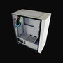 LC-Power LC-802W-ON Gaming 802W White_Wanderer_X Midi-Tower Case, Blanca, ARGB, USB-C, E-ATX