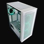 LC-Power LC-802W-ON Gaming 802W White_Wanderer_X Midi-Tower Case, Blanca, ARGB, USB-C, E-ATX