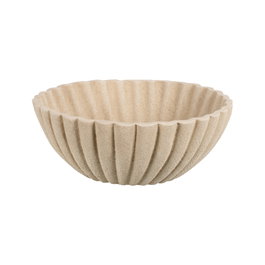 Ixia Centro de Mesa Beige de Cerámica 27 x 27 x 11 cm