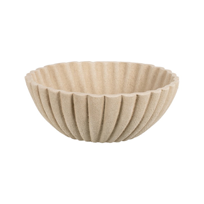 Ixia Centro de Mesa Beige de Cerámica 27 x 27 x 11 cm Ixia Centro de Mesa Beige de Cerámica 27 x 27 x 11 cm