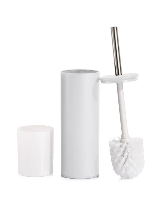 Confortime Escobillero WC Inox White
