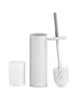 Confortime Escobillero WC Inox White