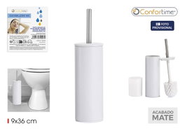 Confortime Escobillero WC Inox White