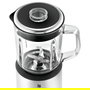 WMF 0416490011 Batidora de Vaso KÜCHENminis Coup, 0.8 L, 400W, Negro, Acero Inoxidable, Transparente