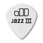 Dunlop Púas Tortex White Jazz III 1,35 mm (Pack de 12)