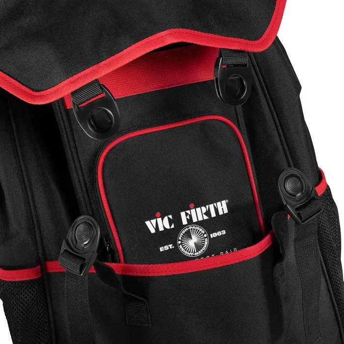 Vic Firth Mochila Protégé Collection para Bateristas y Músicos con Múltiples Compartimentos para Portátil y Partituras
