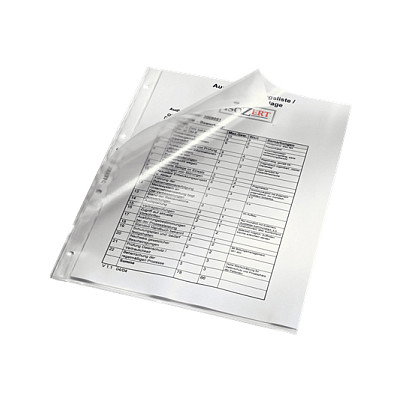 LEITZ Prospekthüllen Fundas Perforadas DIN A4 Transparentes
