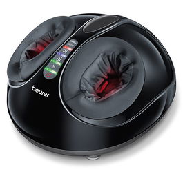 Beurer FM-90 Aparato de Masaje para Pies Shiatsu con Calor y 3 Niveles de Intensidad