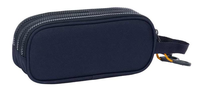 Portatodo Triple Real Madrid C.F. 2nd Kit 24/25 Azul marino 21 x 8.5 x 7 cm