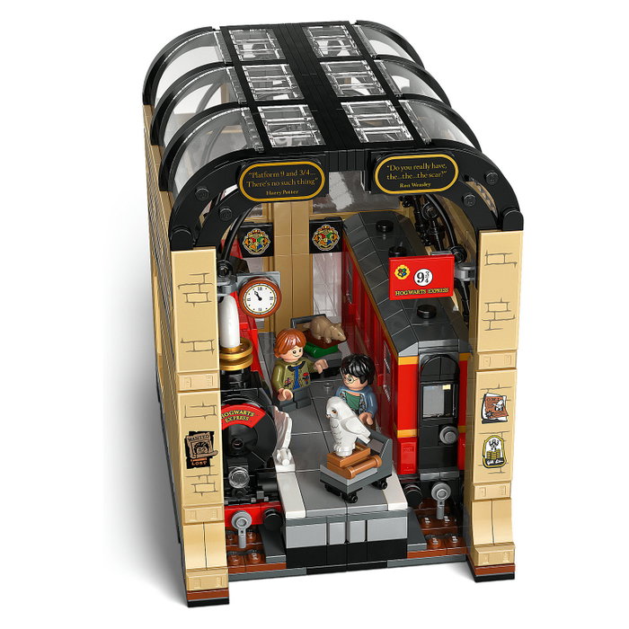 LEGO Harry Potter Book Nook Expreso de Hogwarts 76450 Juego de Construcción de Sujetalibros de Diorama