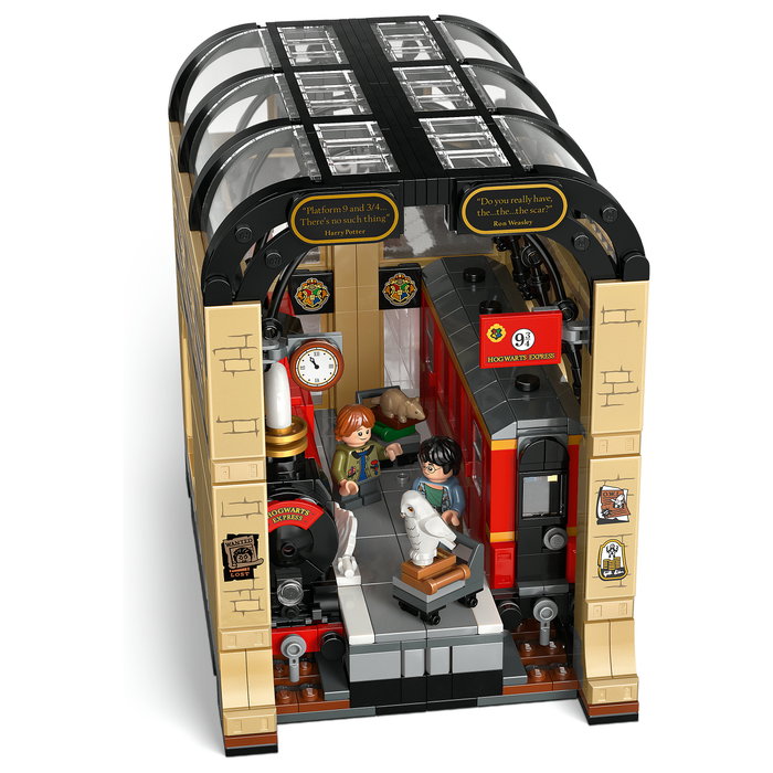 LEGO Harry Potter Book Nook Expreso de Hogwarts 76450 Juego de Construcción de Sujetalibros de Diorama