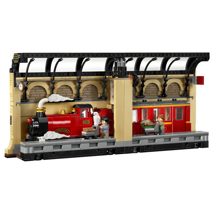 LEGO Harry Potter Book Nook Expreso de Hogwarts 76450 Juego de Construcción de Sujetalibros de Diorama