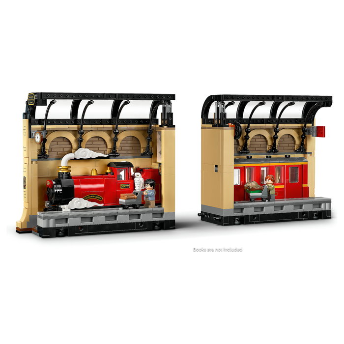 LEGO Harry Potter Book Nook Expreso de Hogwarts 76450 Juego de Construcción de Sujetalibros de Diorama