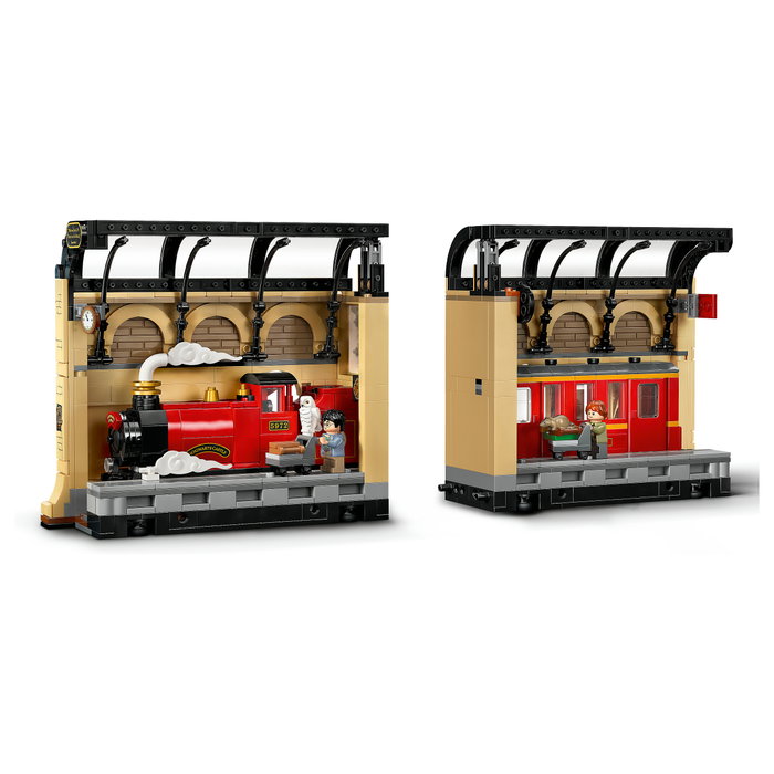 LEGO Harry Potter Book Nook Expreso de Hogwarts 76450 Juego de Construcción de Sujetalibros de Diorama