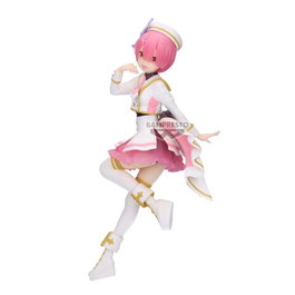 BANPRESTO Figura Ram Stage Costume Re:Zero Starting Life in Another World 22cm Anime