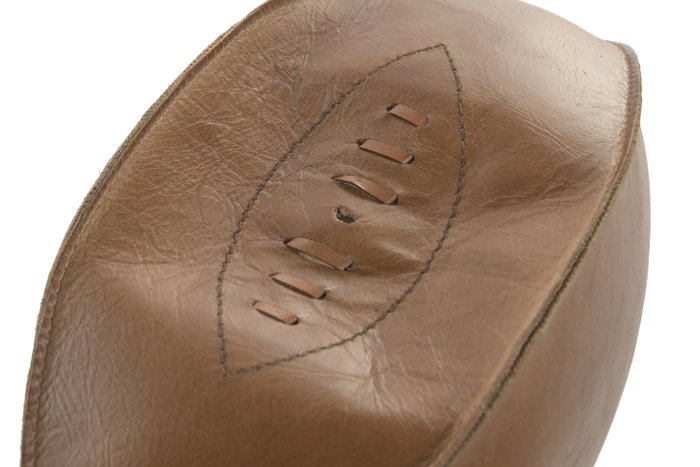 DKD Home Decor Balón de Rugby Vintage para Decoración, Piel Marrón, 29 x 19 x 19 cm (Pack de 2 Unidades) DKD Home Decor Balón de Rugby Vintage para Decoración, Piel Marrón, 29 x 19 x 19 cm (Pack de 2 Unidades)