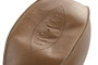 DKD Home Decor Balón de Rugby Vintage para Decoración, Piel Marrón, 29 x 19 x 19 cm (Pack de 2 Unidades)