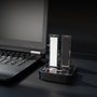 Tooq Docking Station Dual SSD M.2 NVMe/SATA USB-C 3.2 Gen2 TQDS-201B Negro